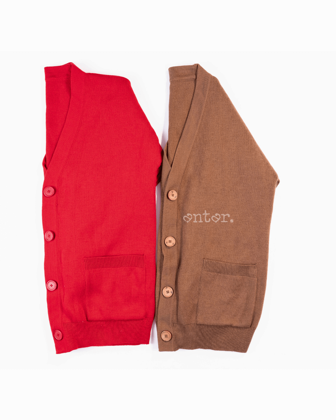 CARDIGAN CARMESÍ