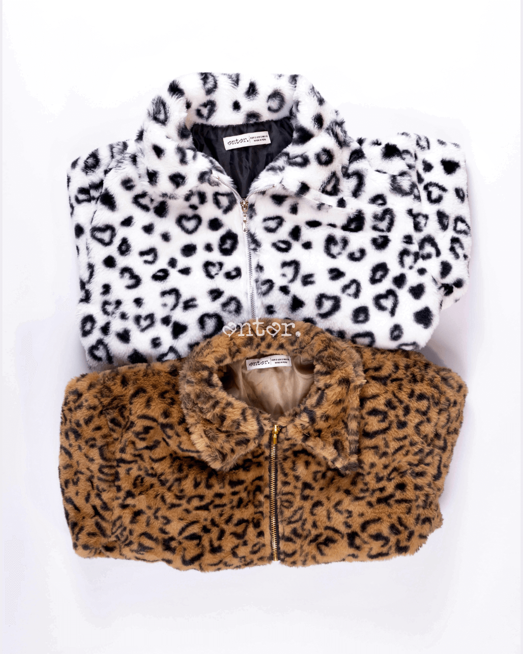 CASACA PIEL DE LEOPARDO