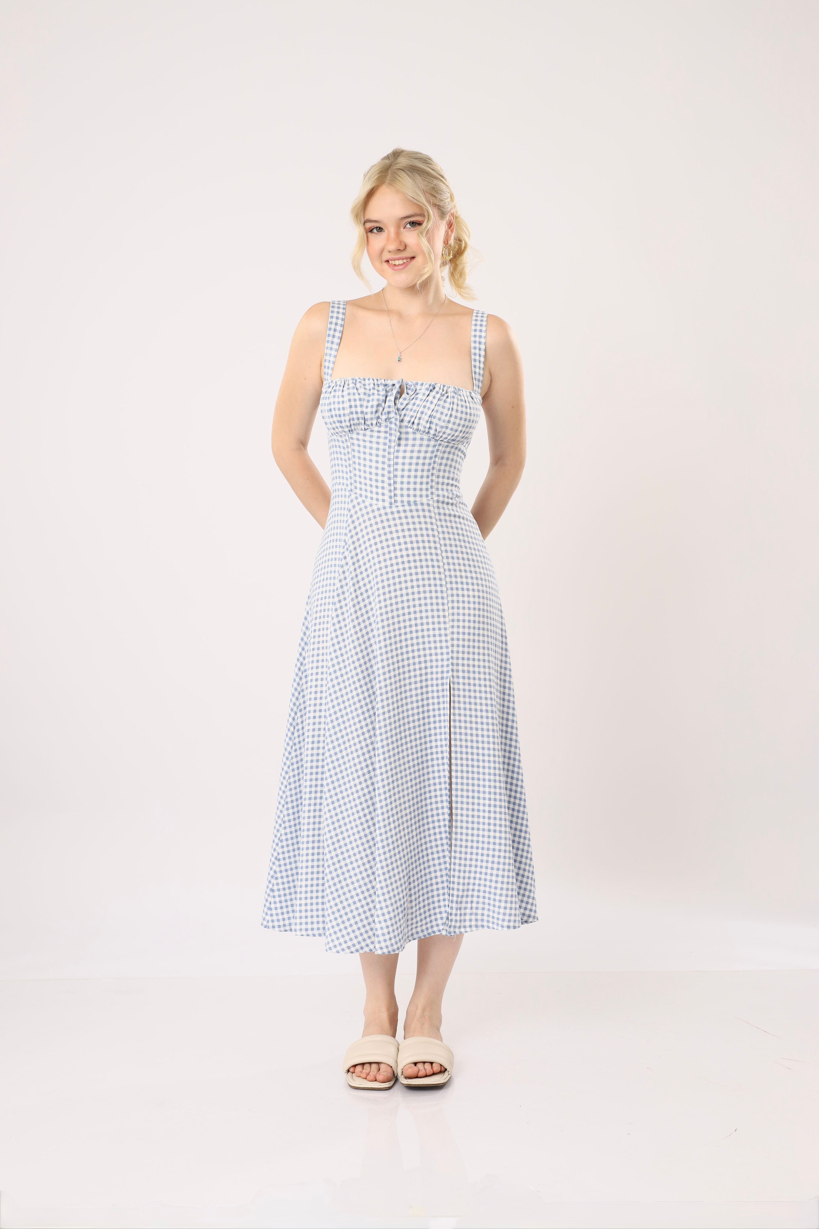 VESTIDO BIANCA CUADROS